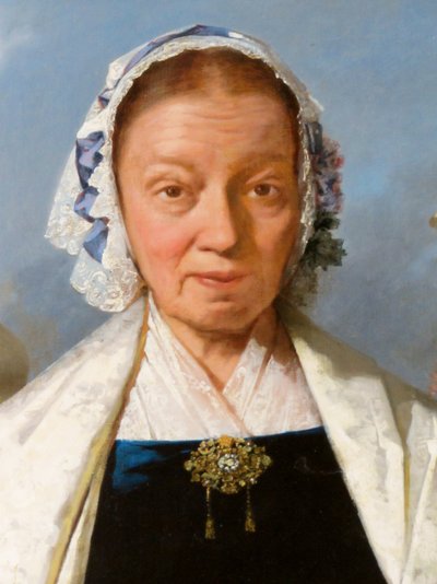 Bárbara Molina y Agüero de Herrera door Raymond Auguste Quinsac Monvoisin